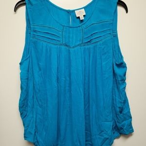 Plus size St John sleeveless top